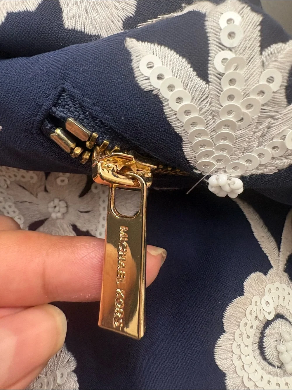 Michael Kors Bomber Jacket - Navy